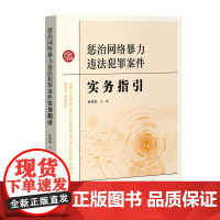 2024新书 惩治网络暴力违法犯罪案件实务指引 余双彪 主编 中国检察出版社 9787510230042
