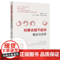 正版 刑事合规不起诉理论与实务 刘晓明 主编 彭啸 杨晓波 王善忠 副主编 法律出版社