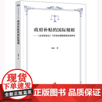 正版 政府补贴的国际规则《反补贴协定》与非商业援助制度比较研究 蒋奋 著 法律出版社