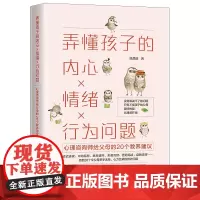 正版 2019弄懂孩子的内心 情绪 行为问题:心理咨询师给父母的20个教养建议 中国法制出版社 育儿百科全书家教育儿