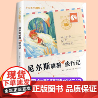 尼尔斯骑鹅旅行记注音版一年级二年级儿童文学系列课外阅读书籍世界经典文学名著童话故事书小学语文阅读课外丛书企鹅旅行记六年级