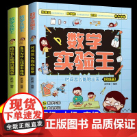 数学实验王全套3册时间怎么能称出来直尺为什么能画出曲线数学科普读物小学生阅读课外书籍逻辑思维训练初中高级篇适合看的课外书