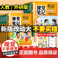 [斗半匠]2025年新版英语课堂笔记小学三年级下册新教材四五六年级上册小学生人教版pep版同步改版课本外研版三下人教练习