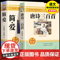 儒林外史简爱和唐诗三百首初中生阅读课外书必读正版全集九年级上册名著配套人教版下册艾青诗选水浒传初三青少年经典文学完整版