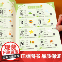 识字书幼儿认字学前识1500字启蒙早教书识字大王3000字学前班儿童幼小衔接教材全套1000词幼儿园看图宝宝句象形一年级