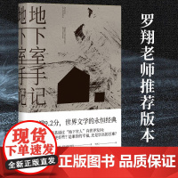 正版 地下室手记(精装) 陀思妥耶夫斯基著 豆瓣2020读书榜经典类 9.5分高口碑译文 俄国文学经典之作 外国小说书籍