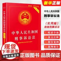 正版2024 中华人民共和国刑事诉讼法 实用版 新版刑诉法 中国法制出版社 刑事诉讼法条司法解释理解与适用法律法规教材教
