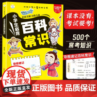 小学生必背百科常识科普百科大全中国古代历史文明名胜古迹基础知识儿童百科全书小学必备文学常识语文基础知识思维导图梳理一本通