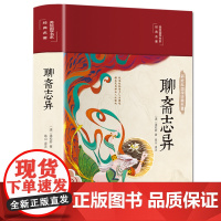 含罗刹海市 聊斋志异白话版小学生青少年版 蒲松龄中国古典小说藏本正版原著白话文九年级初中生必读课外书罗杀海市人民教育出版