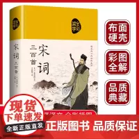 宋词三百首全集精装宋词鉴赏辞典 小学生必背初中古诗词原文注释赏析传统文化国学启蒙中国古诗词大全一百首初高中课外阅读书籍3