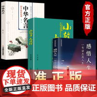 感悟人生一句话点亮人生小故事大道理中华名言全3册 正版为人处事的书籍成人文学成功励志书籍书排行榜人生没有什么不可以放下