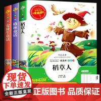 [送考点]稻草人书叶圣陶正版三年级上册必读的课外书人教版安徒生童话格林童话3年级上学期快乐读书吧同步教材阅读书籍