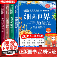 四年级下册快乐读书吧全套十万个为什么米伊林细菌世界历险记看看我们的地球李四光人类起源的演化过程贾兰坡4年级阅读课外书必读