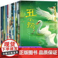 全套20册 安徒生格林童话故事书 睡前故事3-6岁幼儿园儿童绘本4一6岁以上宝宝大班一年级必读白雪公主丑小鸭经典图画书