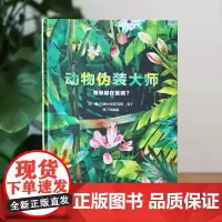动物伪装大师绘本精装硬壳世界精选3-6-10岁儿童图画书籍幼儿睡前故事书伪装的艺术明天出版社一二年级课外书专注力训练观察