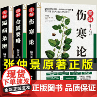 伤寒论+金匮要略+温病条辨全套3册 伤寒杂病论张仲景正版原著中医入门基础书籍自学教程学养生保健中医药书籍大全医学类书籍土