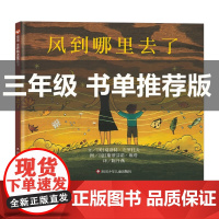 风到哪里去了 四川少年儿童出版社 信谊绘本儿童故事书3-6 4岁书籍儿童读物儿童获奖绘本 书 绘本榜三年级课外书 硬壳精