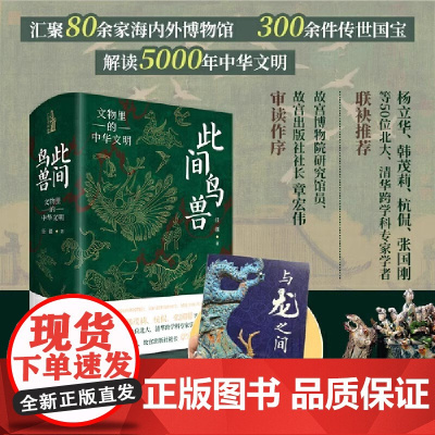 此间鸟兽 文物里的中华文明中华文化通俗读物 解读5000年中华文明 北理工出版社正版书籍