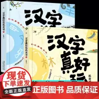 汉字真好玩机关书立体书全套2册3d立体卡小学生汉字启蒙科普大百科儿童百科全书少儿趣味百科1-3-6岁课外书幼小衔接幼儿启