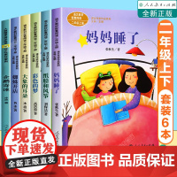 全套6册 妈妈睡了二年级课外书上下册必读书籍经典阅读书目 张秋生著 纸船和风筝 彩色的梦 大象的耳朵 糖果雨 太阳的话