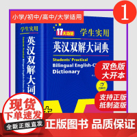 2023正版学生实用英汉双解大词典现代英汉语词典英语字典英汉词典初中高中字典大学四六级新版初中阶大词典工具书辞典汉英学生