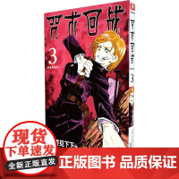 咒术回战 3 幼鱼与逆罚 芥见下下著 非简体中文版日本漫画家芥见下下人气日系漫画小说小学生漫画书实体动漫书