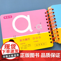 儿童幼升小拼音卡片幼小衔接汉语拼音字母表卡片拼音学习神器教材幼儿园23两三岁宝宝早教书启蒙认知彩色卡片撕不烂的益智早教书