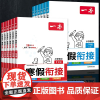 2025新一本寒假衔接一年级二年级四五六三年级上册下册小学语文数学全套人教版同步练习册小学生寒假作业预复习作业本专项训练