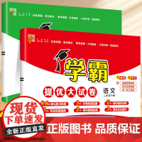 2025春新版经纶五星学霸提优大试卷二年级下册上册语文人教数学苏教北师大版小学2年级同步训练期末冲刺100分单元测试卷全
