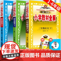 2025薛金星小学语文教材全解下册上册一年级二年级三四五六年级数学英语部编人教版同步课本解析教辅资料七彩课堂教师用书教材