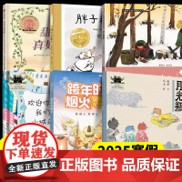 2025寒假百班千人一年级小学生课外阅读书籍儿童跨年的烟火月光瓶半个树桩欢迎你到我们城市来胖子和瘦子甜点真好吃正版注音