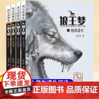 狼王梦 沈石溪正版全套4册动物小说全集画本小学生三年级四五六年级课外阅读书籍注音漫画版经典儿童文学读物全本书沈石溪的