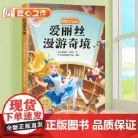 爱丽丝漫游奇境注音版小学一年级二年级三年级课外阅读书故事书6岁以上儿童文学经典书籍适合小学生看的课外书带拼音正版故事书目