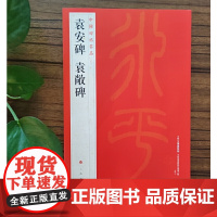 中国碑帖名品·袁安碑 袁敞碑 上海书画出版社 正版书籍