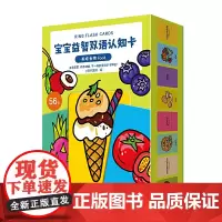 宝宝益智双语认知卡 美味食物