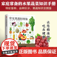 常见果蔬轻图鉴 140 余种常见蔬果大全 海量高清彩色图片 识别 分辨更清晰 详细介绍生长习性 营养价值 食疗功效 教