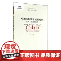 中国多尺度区域碳减排:格局、机理及路径 武红 中国发展出版社 正版书籍