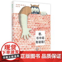 看,书中间有堵墙!(魔法象·图画书王国)