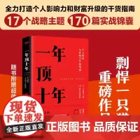一年顶十年 剽悍一只猫 个人财富影响力升级指南 樊登冯仑任泉倾力 战略对了 你的一年顶别人十年 正版书籍