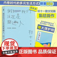 假如我们注定是普通人亲签版随机掉落,当当专享珍藏版大理护照祁十一 北京联合出版有限公司 后浪正版书籍