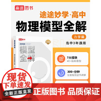 24版高途高中物理模型全解 力学篇 高频模型清单 高中物理解题方法与技巧 高一高二高三全国通用必修+选择性必修一二三物理
