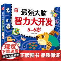 儿童大脑智力大开发+儿童全脑潜能开发+儿童左右脑思维激发训练365题 5-6岁幼儿益智启蒙认知头脑风暴思维逻辑训练书迷宫