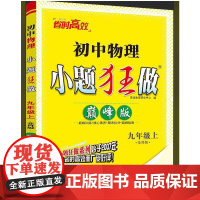 2025 初中物理小题狂做 九年级上 苏科版 版