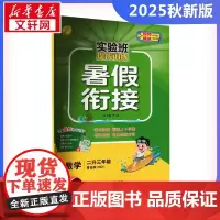 实验班提优训练暑假衔接 数学 二升三年级 青岛版(QD) 严军 编 小学教辅文教 正版图书籍 江苏人民出版社