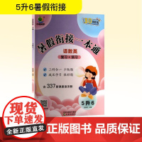 暑假衔接一本通 5升6 张秋雨 编 小学教辅文教 正版图书籍 沈阳出版社