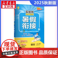 实验班提优训练 语文 一升二年级 人教版(RMJY) 暑假衔接版 严军 编 小学教辅文教 正版图书籍 江苏人民出版社