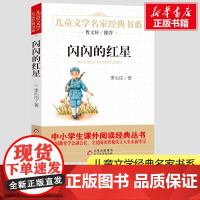 闪闪的红星正版书五年级李心田红色经典书籍中国儿童文学经典书系6-9-12岁小学生三年级四年级五年级中小学生青少年寒暑假课