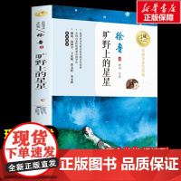 旷野上的星星 徐鲁著暖心美读书名师导读彩图版课文配套原著完整版儿童文学名著必小学生三四五六年级课外书阅读寒暑假书目正