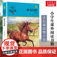 野马归野 升级版 沈石溪动物小说正版品藏书系 小学生三年级四年级课外书7-8-9-10岁寒暑假课外书阅读浙江少年儿童出版