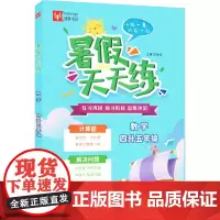 暑假天天练 数学 四升五年级(全2册) 徐丰 编 小学教辅文教 正版图书籍 南京大学出版社